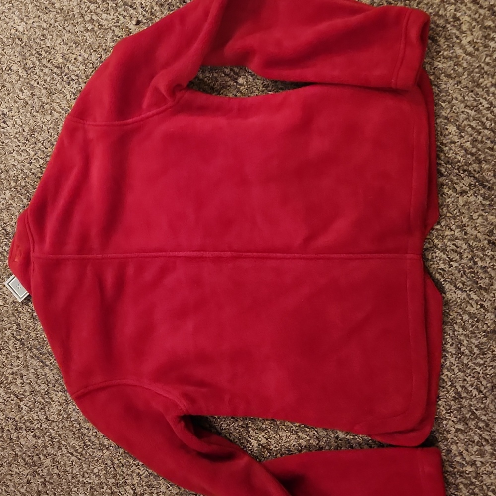 NWT Women's Storm Creek Quilted Red Fleece Jacket Size S - Picture 8 of 9